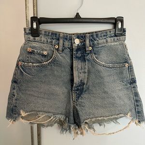Zara jean shorts